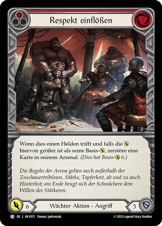 Card: Command Respect (red)