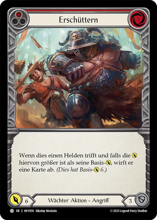 Card: Concuss (red)