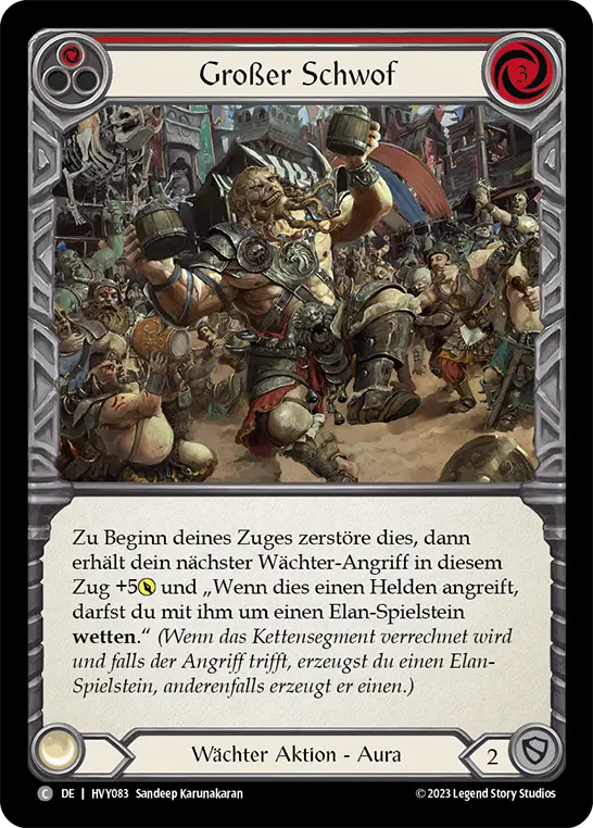 Card: Big Bop (red)