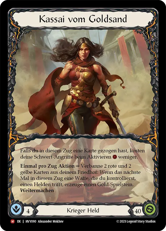 Card: Kassai of the Golden Sand