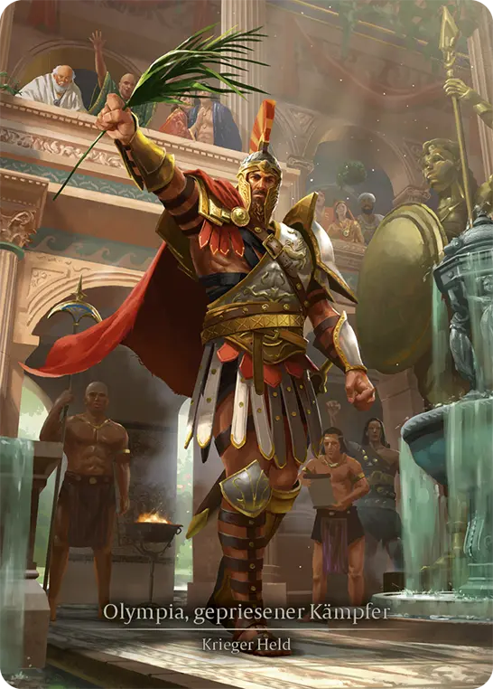 Card: Olympia, Prized Fighter