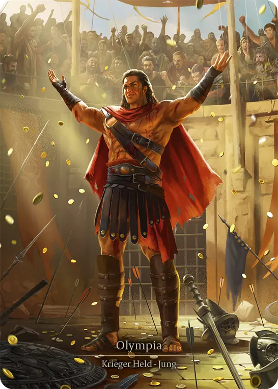 Card: Olympia