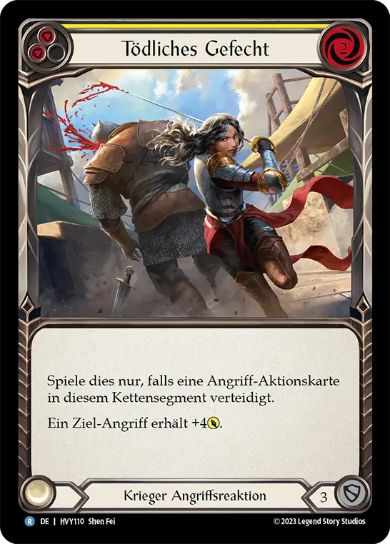 Card: Fatal Engagement (yel)