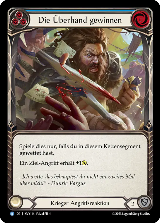 Card: Take the Upper Hand (blu)
