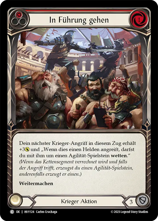 Card: Edge Ahead (red)