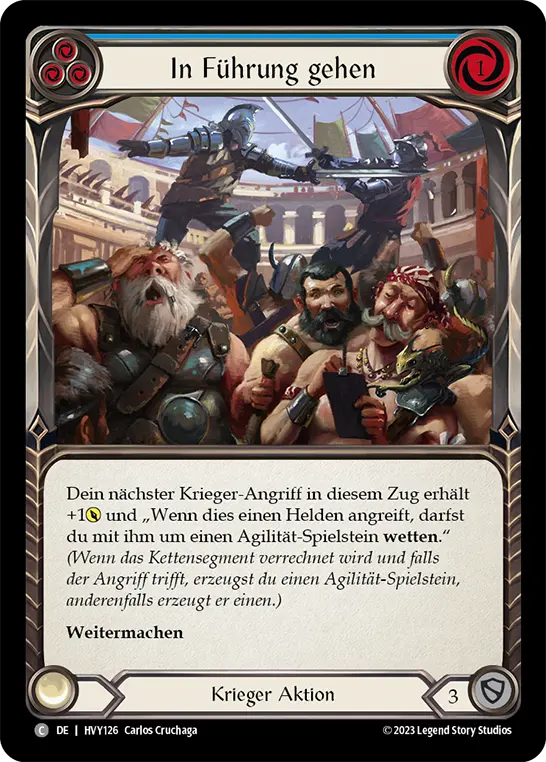 Card: Edge Ahead (blu)