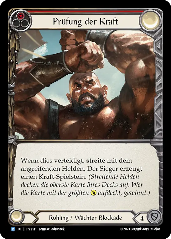 Card: Test of Might (red)