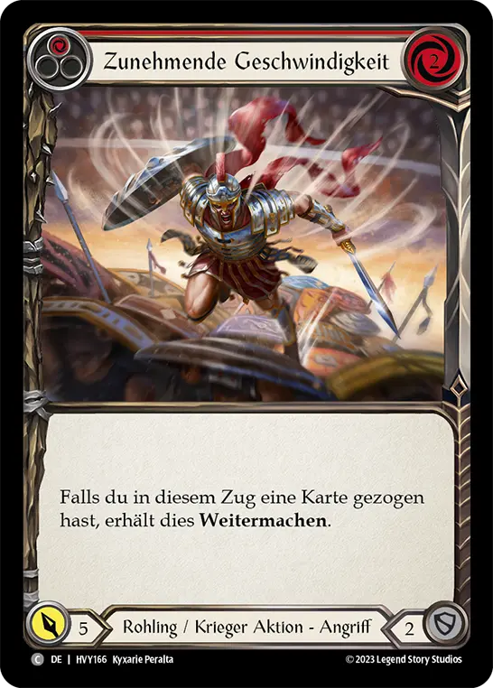 Card: Rising Speed (red)
