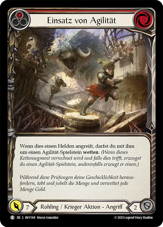 Card: Wage Agility (red)