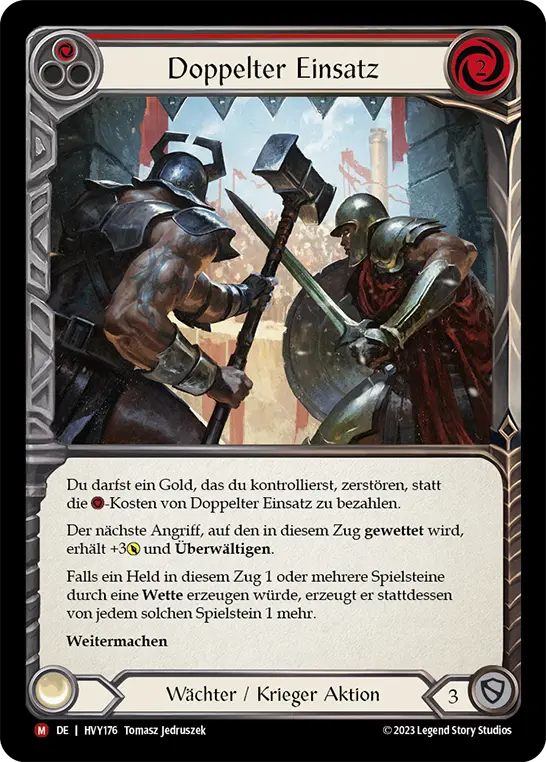 Card: Double Down (red)