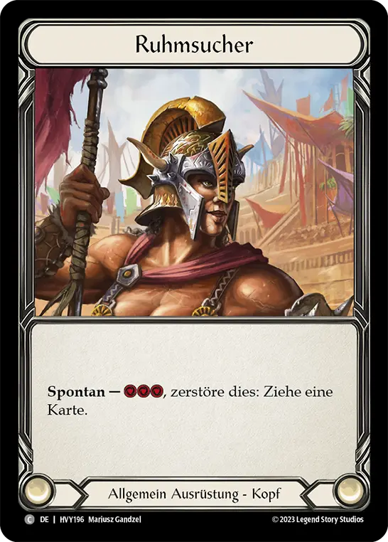 Card: Glory Seeker