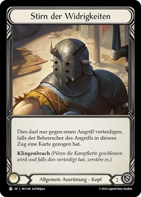 Card: Face Adversity