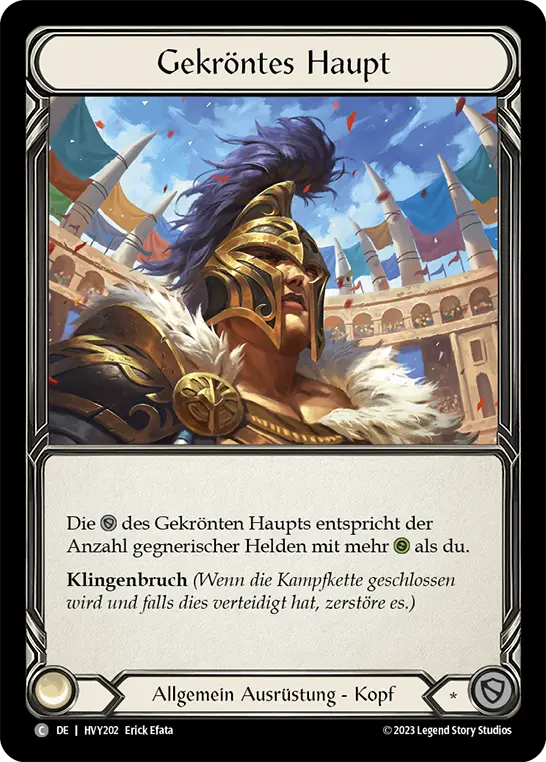 Card: Headliner Helm