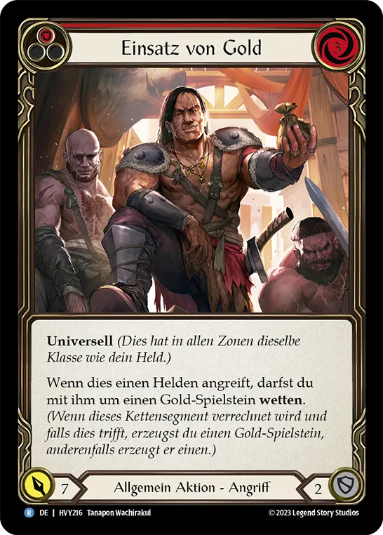 Card: Wage Gold (red)