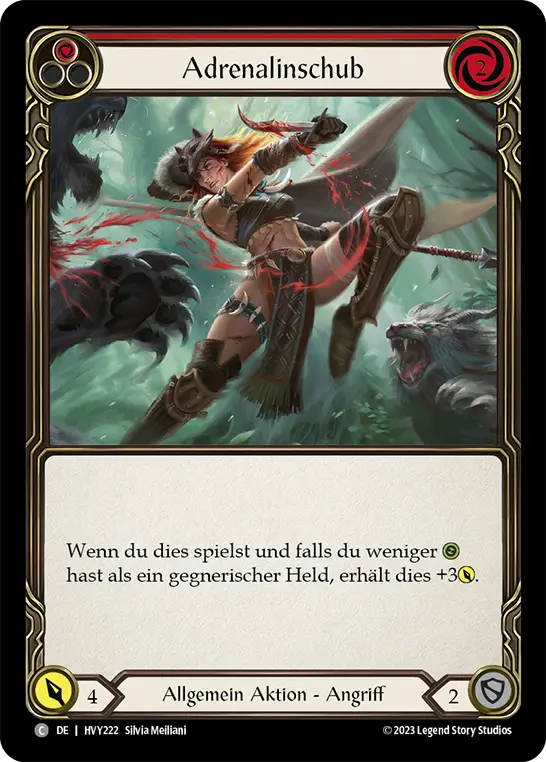 Card: Adrenaline Rush (red)