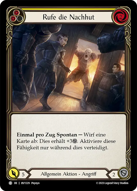 Card: Rally the Rearguard (yel)