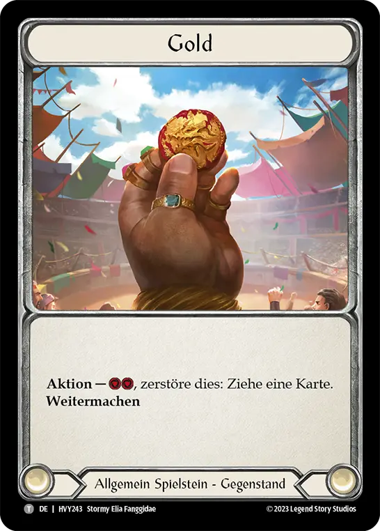 Card: Gold