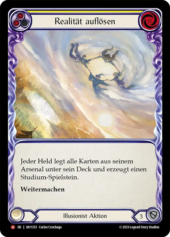 Card: Dissolve Reality (yel)