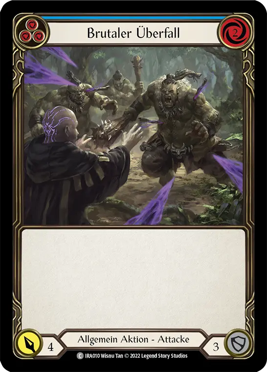 Card: Brutal Assault (blu)