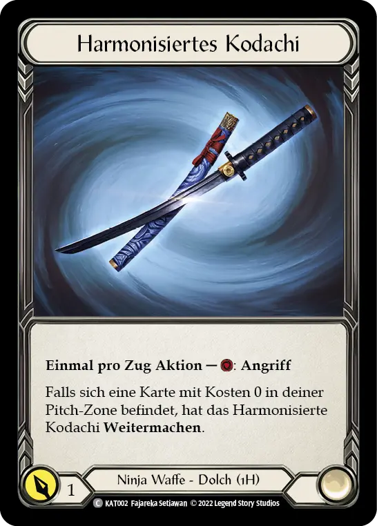 Card: Harmonized Kodachi