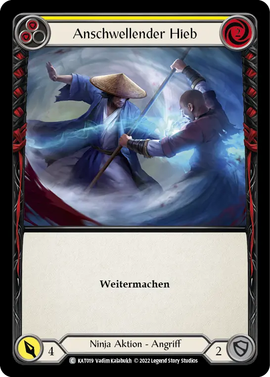 Card: Surging Strike (yel)