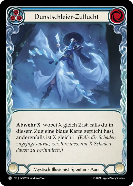 Card: Haze Shelter (blu)