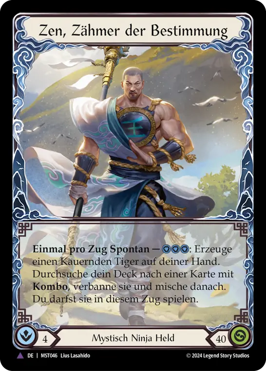 Card: Zen, Tamer of Purpose