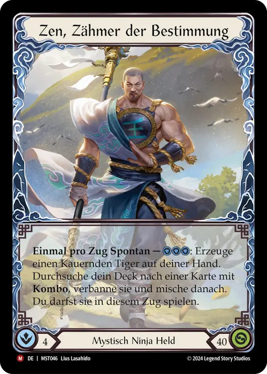 Card: Zen, Tamer of Purpose