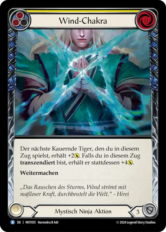 Card: Wind Chakra (yel)