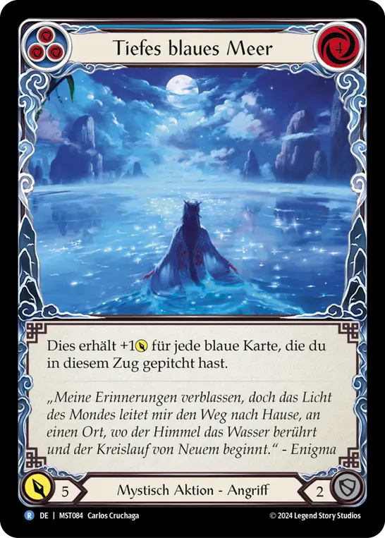 Card: Deep Blue Sea (blu)