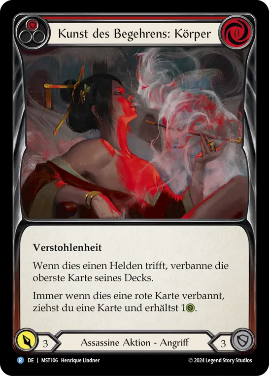 Card: Art of Desire: Body (red)