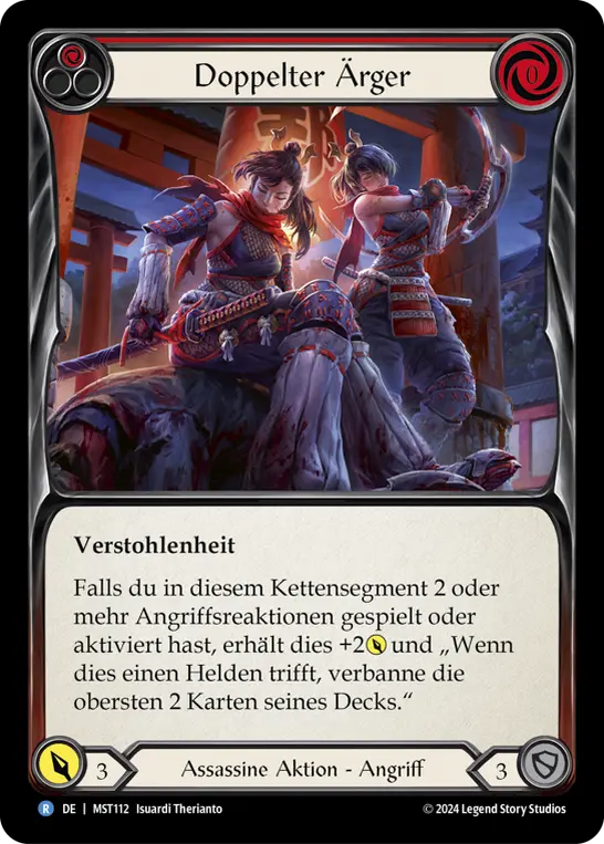 Card: Double Trouble (red)