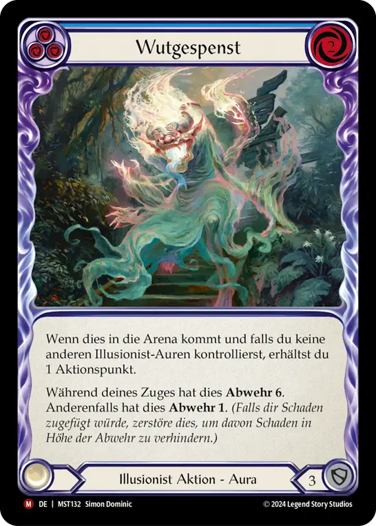 Card: Rage Specter (blu)