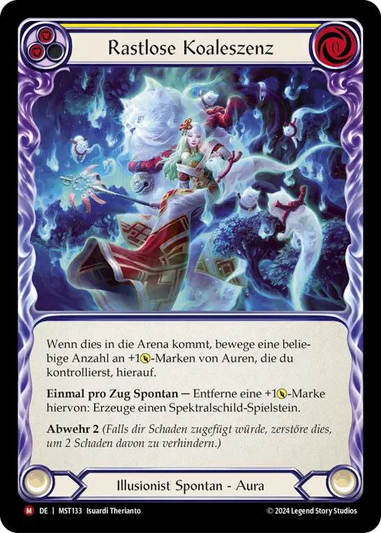 Card: Restless Coalescence (yel)
