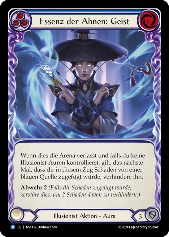 Card: Essence of Ancestry: Mind (blu)