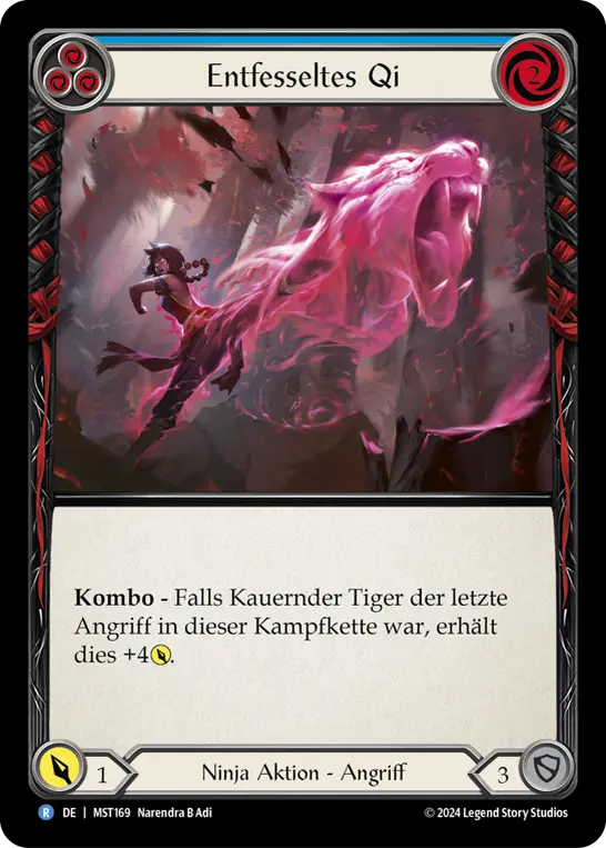 Card: Qi Unleashed (blu)