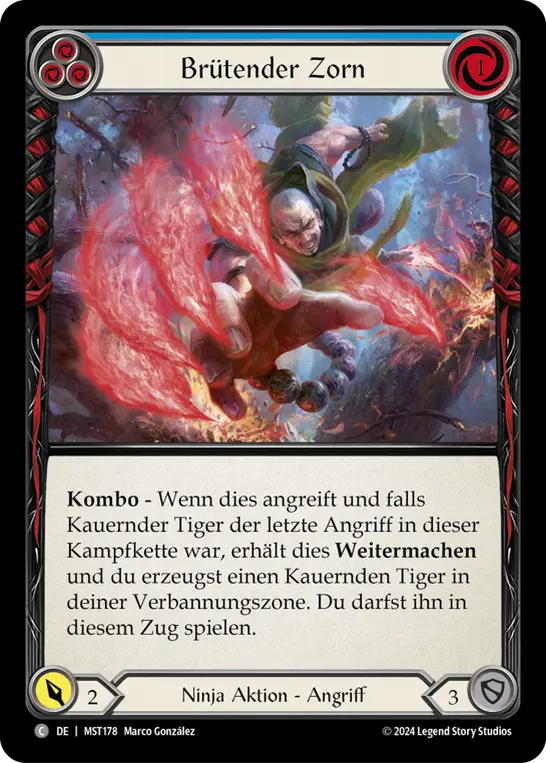Card: Breed Anger (blu)