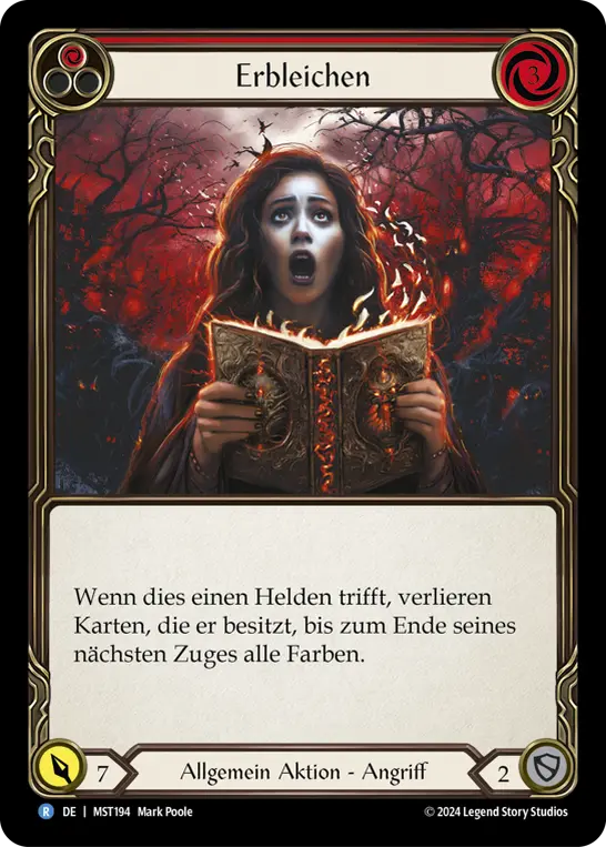 Card: Blanch (red)