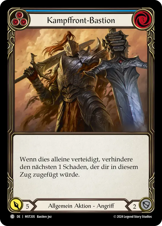 Card: Battlefront Bastion (blu)