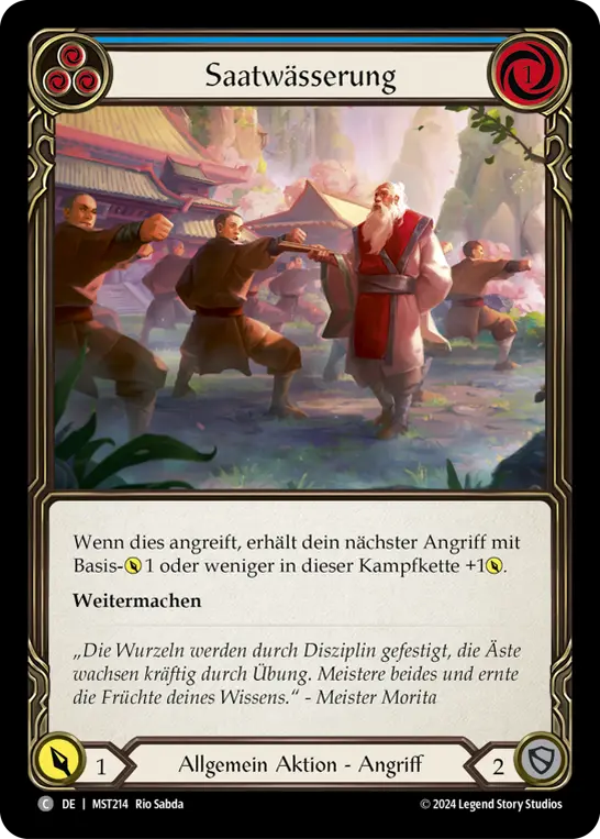 Card: Water the Seeds (blu)
