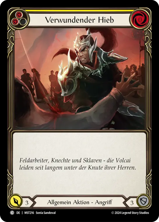 Card: Wounding Blow (yel)