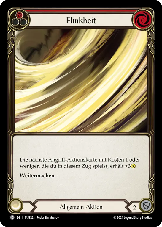 Card: Nimblism (red)