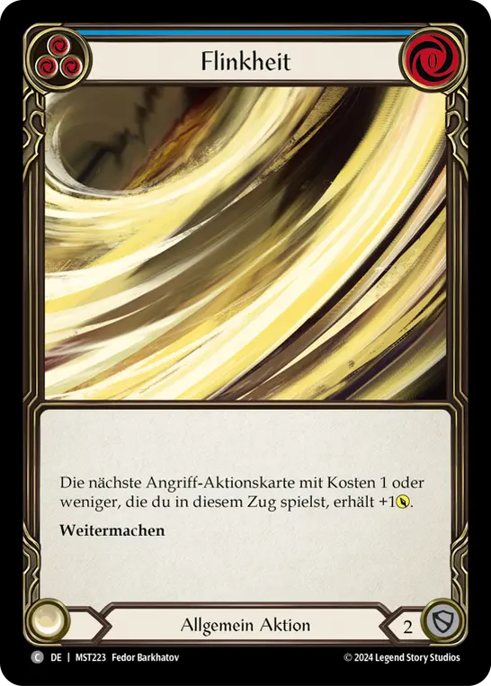 Card: Nimblism (blu)