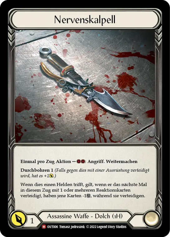 Card: Nerve Scalpel