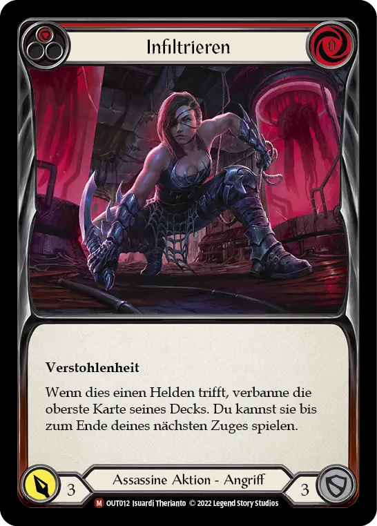 Card: Infiltrate (red)