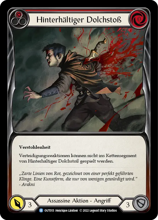 Card: Back Stab (red)
