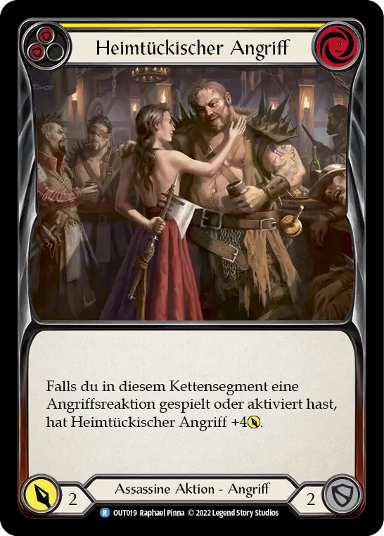 Card: Sneak Attack (yel)