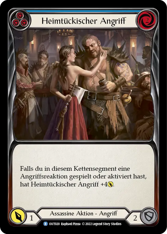 Card: Sneak Attack (blu)