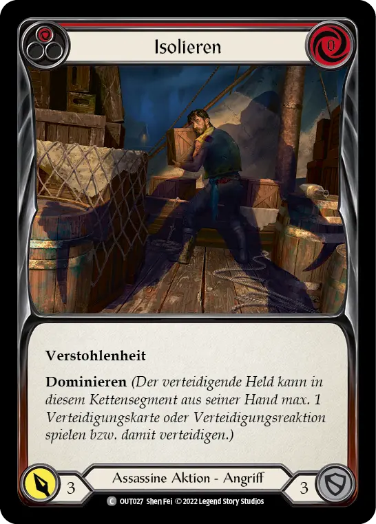 Card: Isolate (red)