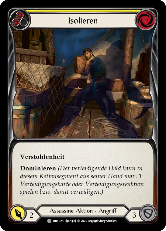 Card: Isolate (yel)